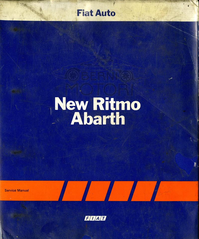 NEW RITMO ABARTH Service Manual.